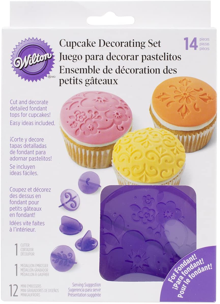 Set de décoration cupcakes 12 pièces