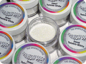 Jewel Dust EDIBLE Glitter White