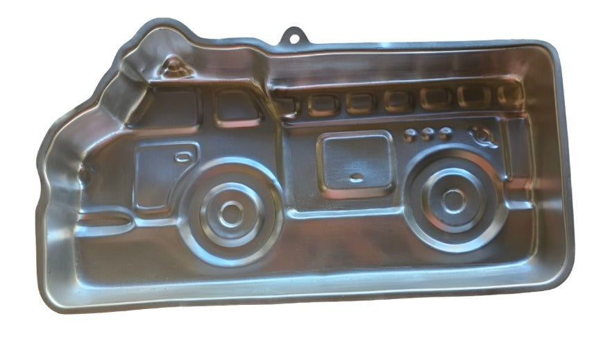 Fire Engine Truck Ex Rental Character Cake Tin (A)