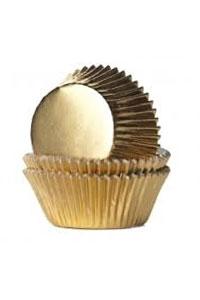 Gold Foil Cupcake Cases 408