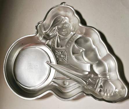 He-Man Ex Rental Character Cake Tin