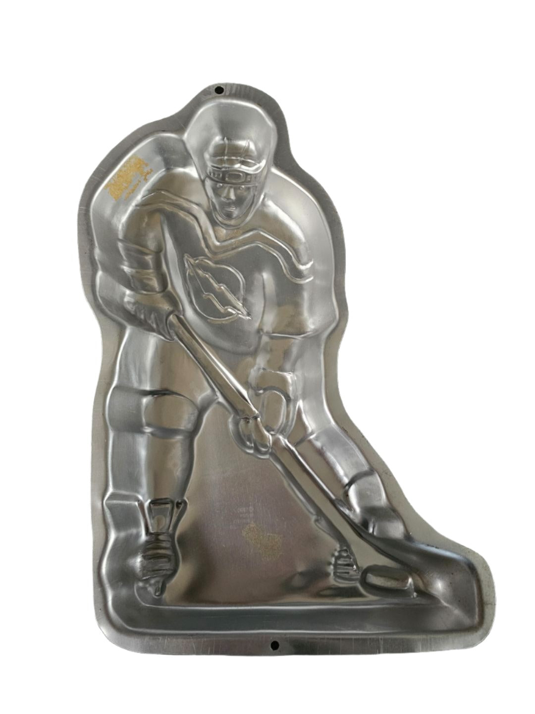 Hockey Player Vintage Ex Rental Character Cake Tin