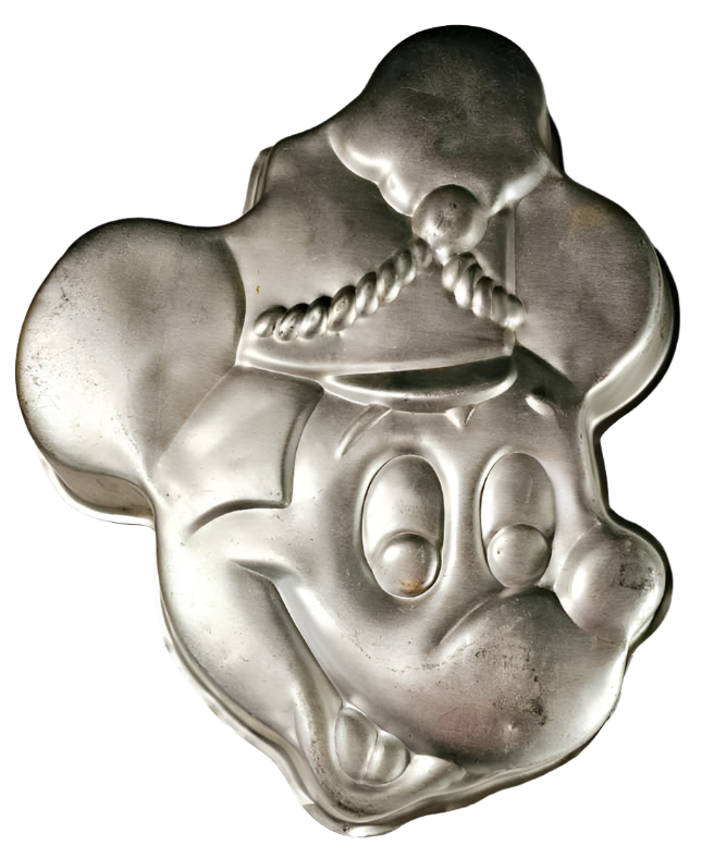 Mickey Mouse Band Leader Vintage Ex Rental Character Cake Tin