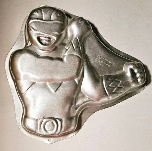 Power Rangers Vintage Ex Rental Character Cake Tin