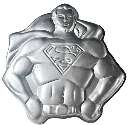 Superman Vintage Ex Rental Character Cake Tin