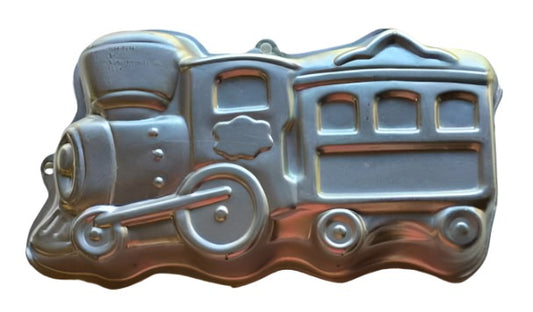 Steam Train Engine Ex Rental Character Cake Tin