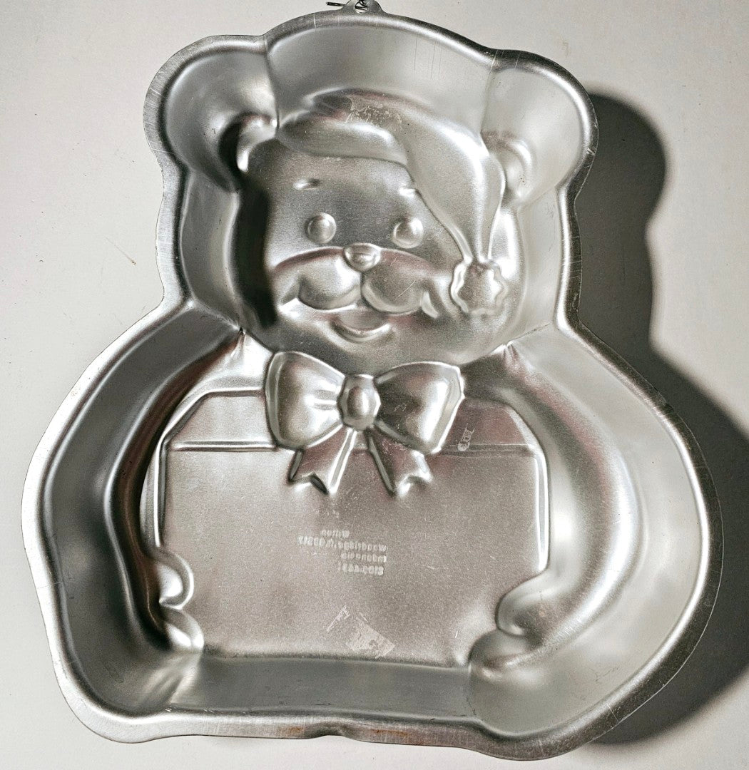 Christmas Bear Ex Rental Character Cake Tin